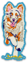 Australian Shepherd Dog Sticker