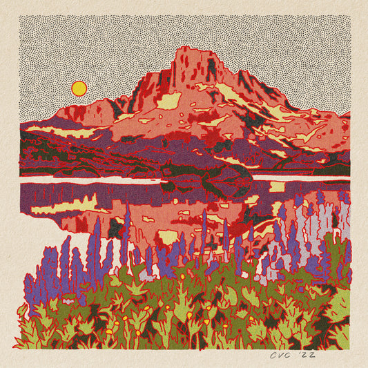 Desert Mountain #28 Print