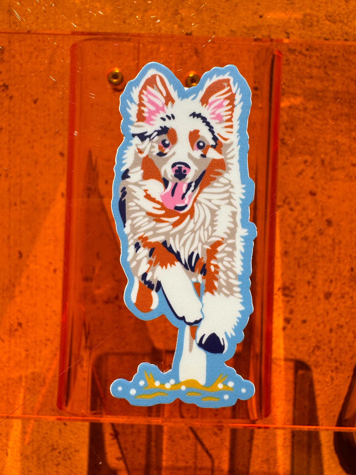 Australian Shepherd Dog Sticker