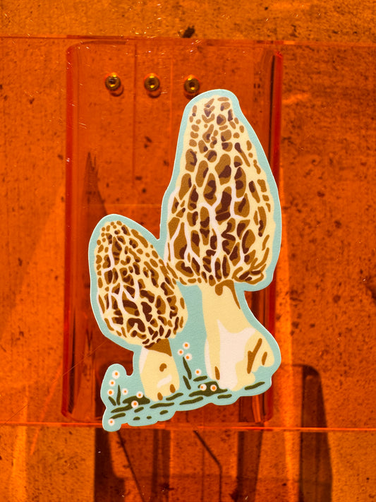 Morel Mushroom Sticker