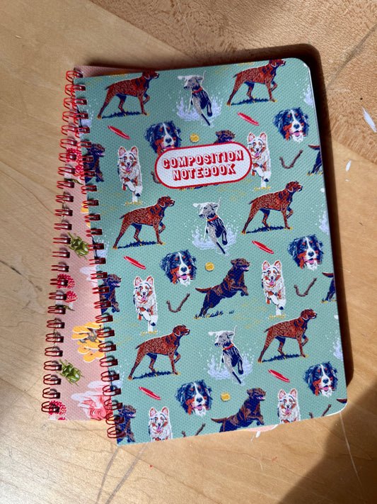 Dog Pattern Notebook