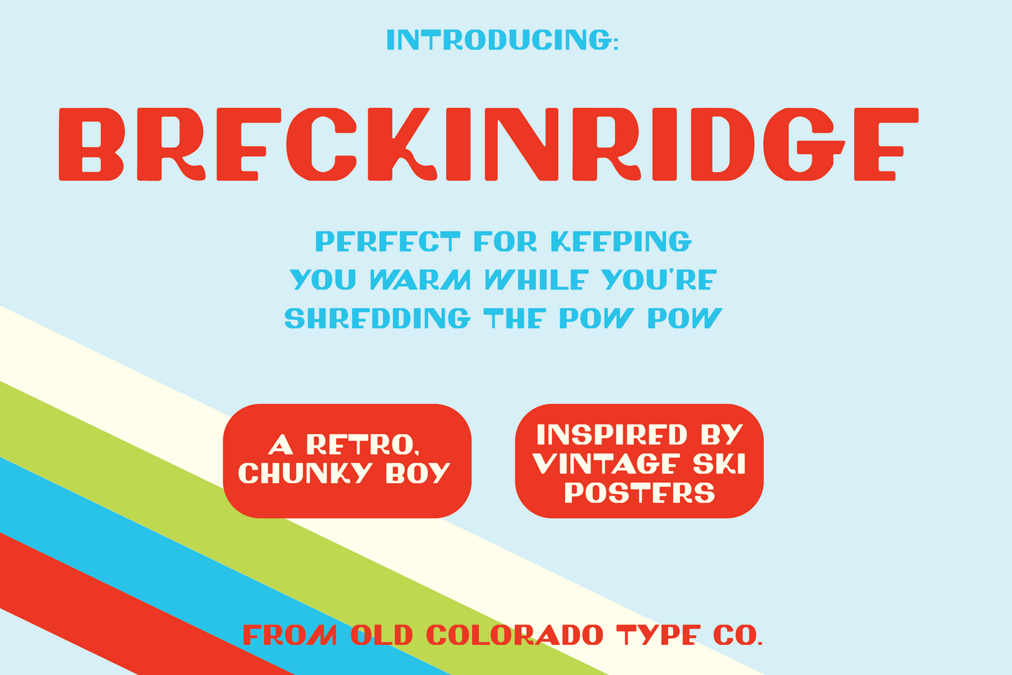 Breckenridge Typeface