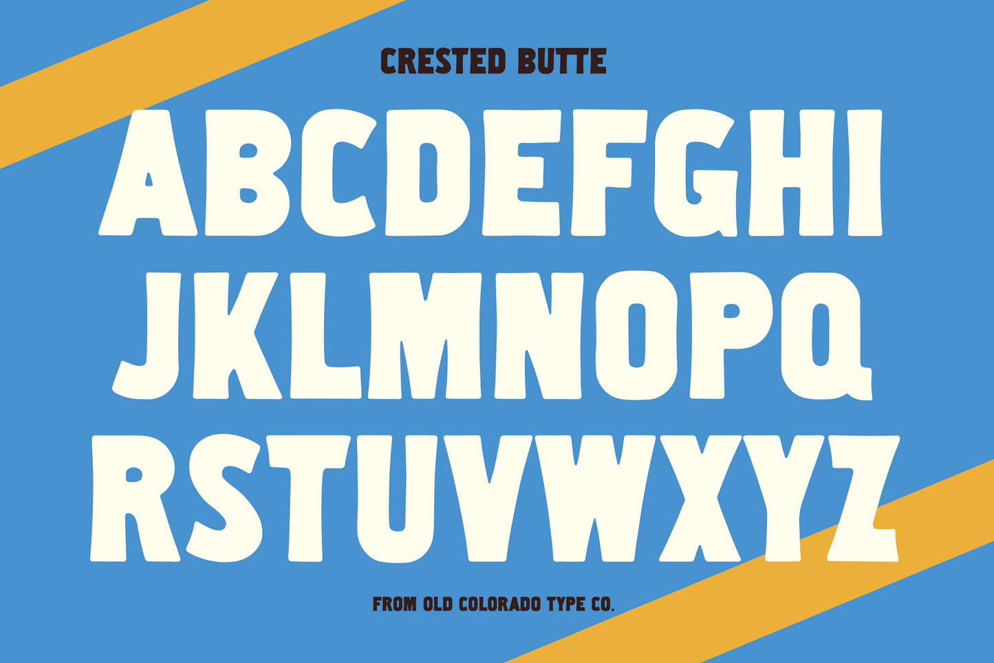 Crested Butte Typeface