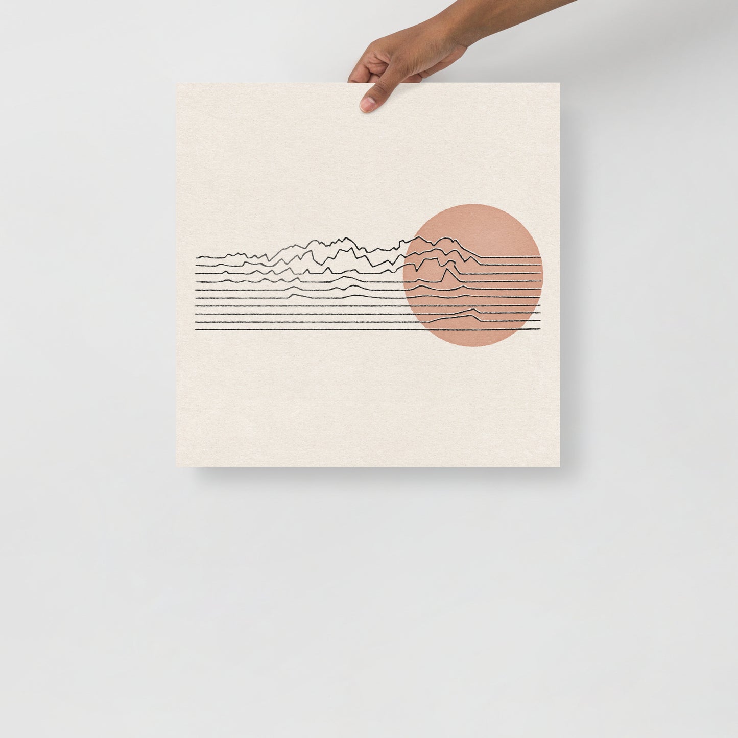 Organ Lines Print