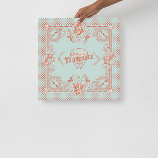 Tennessee Bandana Print